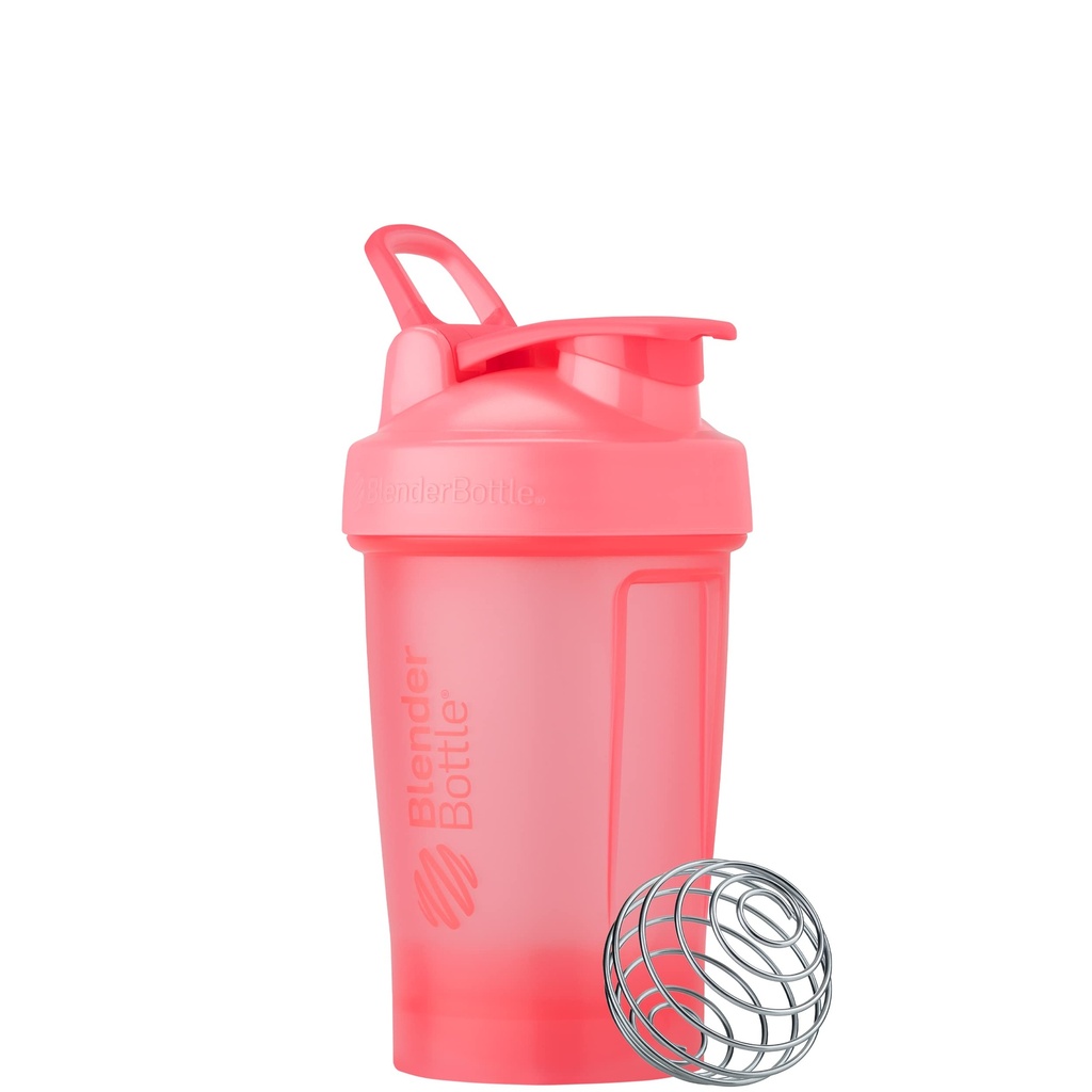 BlenderFlaske Classic V2 Shaker Flaske Perfekt til Protein Shakes og Pre Workout, 20-Ounce, Light Pink