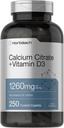 Horbäach Calciumcitrat med D3- vitamin 124; 1260 mg