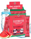 KEY NETRIENSER Electrolytes Powder Packets - Forfriskende Watermelon 20 Pack Hydration Packets - Travel Hydration Powder - Ingen sukker, Ingen kalorier, Gluten Free - Made in USA