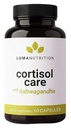 Luma Nutrition Cortisol Reducer and Manager - Ashwagandha + L-Theanine - Cortisol Supplements for Women and Men - Stress Relief, Restful Sleep, Detox, Lower and Control - 60 Capsules