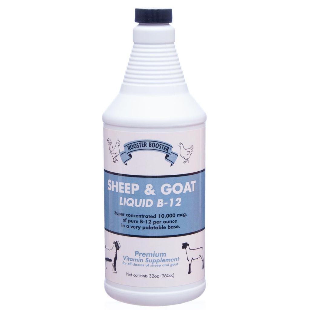 Rooster Booster B- 12 Får og Geder Flydende, 32 - Ounce