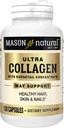 MASON NATURAL Ultra Collagen kapsler, 100% Pure Hydrolyzed Collagen supplement til sund hud, hår, negle & Joints, 100 Greve, 50 dages forsyning
