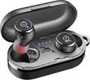TOZO T10 Trådløs Earbuds Bluetooth 5.3 Hovedtelefoner, App Tilpas EQ, Ergonomisk Design, 55H Playtime, Trådløs opladning sag, IPX8 Vandtæt lyd in- Ear Headset, 2025 Ny version