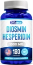 Vi kan lide Vitaminer Diosmin Hesperidin 1000mg - 180 kapsler - 90 dages forsyning - Diosmin og Hesperidin Supplement - Hjælper til at støtte sund cirkulation, Veins, Capillary, og Lymplitum Drainage