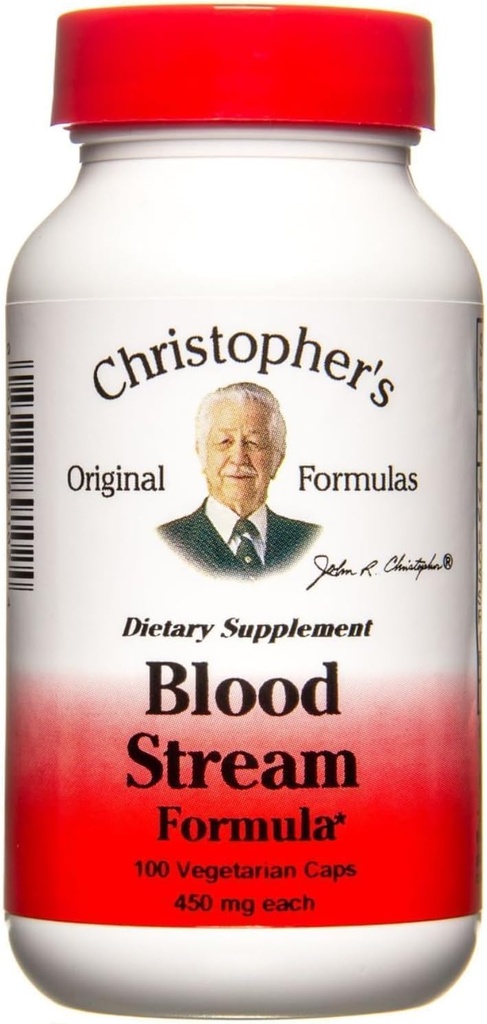 Christopher 's oprindelige formler blod Stream Formel - blodcirkulation kosttilskud - understøtter Vein Elasticitet, Clean & Pure Bloodstream