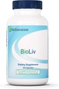 Nutra Biogenesis BioLiv - betain HCL, betain hydrochlorid fordøjelsesmiddel tillæg med Mælkebøtte Root, Cholin & Beet for mænd & kvinder, fordøjelsesbesvær, Galdeblære & Gut sundhed - 90 kapsler