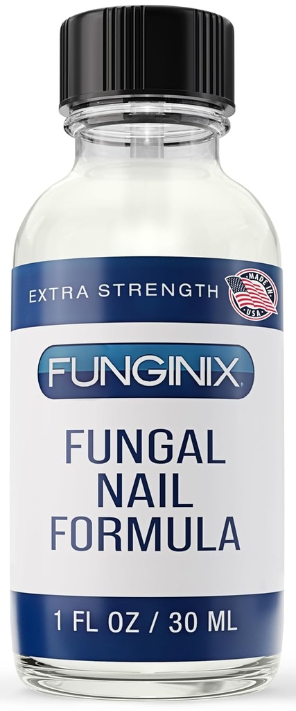 FUNGINIX Toenail Svampebehandling Ekstra styrke - svampesøm Behandling med 10% Undecylensyre & Tea Tree Oil - Nourised by 15 + Natural Olies & Botanicals - Made in USA (Packaging May Vary)