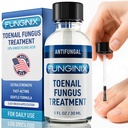 FUNGINIX Toenail Svampebehandling Ekstra styrke - svampesøm Behandling med 10% Undecylensyre & Tea Tree Oil - Nourised by 15 + Natural Olies & Botanicals - Made in USA (Packaging May Vary)