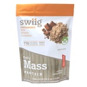 Swiig Mass Builder Protein Powder, Chokolade, Ingen GMO ingredienser, Ingen kunstige flavors, Farver eller sødestoffer, Ingen Fylder, 3.3 Pound Bag