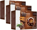 Bloom Coffee Collagen fra Japan, Nutritionist Anbefalet, Pure Organic Coffee Collagen til kvinder og mænd (3Boxes)