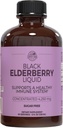 Country Farms Elderberry Liquid, Understøtter et sundt immunsystem, rig på antioxidanter, Sukker fri, Berry Flavor, 8 Fl Oz