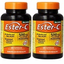 Ester-C 500 mg with Citrus Bioflavonoids 120+120 Free American Health Products 1