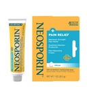 Neosporin + Maximum - Strength Pain Relief Dual Action Cream, Førstehjælp Topical Antibiotic and Analygesic Cream for Slow Cuts, Scrapes and Burns, Polymyxin B & Pramoxine HCl, 1 oz