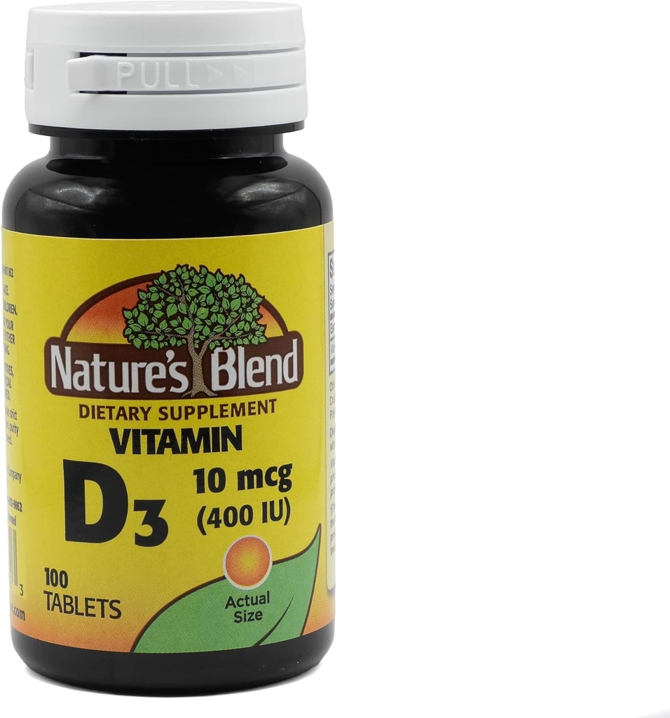 Naturens Blend D-vitamin 400 IE 100 tabletter