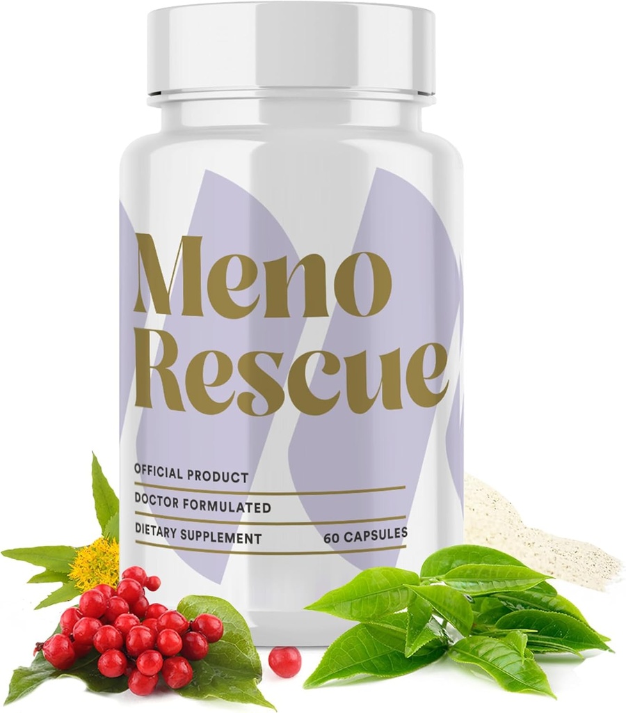 Menopause Kosttilskud til kvinder - All Stage Meno Relief for Hot Flashs - Kvinder Hormone Support - Komplet menopause Relief - Menopause Support til over 50 - God naturlig Harmony Formel
