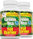 Applied Nutrition Green Tea Fat Burner - 90 Liquid Soft-Gels, Pack of 2 - Increases Calorie Burning & Supplies Powerful Antioxidants - 90 Total Servings