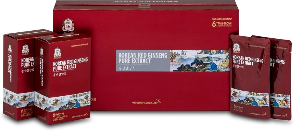 CheongKwanJang Koreansk Rød Ginseng Pure Extract Cut 124; Rød Ginseng, Koreansk Ginseng, Ginseng Extract