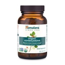 Himalaya Organic Ashwagandha, 90 Day Supply, Urte Supplement til Stress Relief, Energistøtte, Lejlighedsvis søvnløshed, USDA Certified Organic, Non- GMO, Vegan, Gluten Free, 670 mg, 90 Caplets
