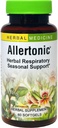 Urter Etc. Allertonic - Sund Breathing Support - Urtebind til støtte mod sæsonbetinget ubehag - Lung & Respiratory Health Support med Stinging Nettle - 60 Softgels (60 Servere)