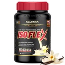 ALLMAX Nutrition - ISOFLEX Whey Protein Powder, Whey Protein Isolate, 27g Protein, Vanilla, 2 Pund