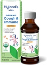 Hyland 's Kids Daytime Økologisk Hoste Syrup og immunstøtte med Agave, Elderberry og Pomegranat, Sothes Host, og støtter Immunitet, 4 Fl. Oz