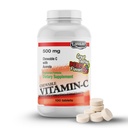 Landau 500mg Chewable C-vitamin slik til børn og voksne - Easy- to- Take C-vitamin tillæg med Acerola - Kosher & Lavet i USA - Store Taste Berry Flavor, 100 tabletter