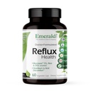 NØDSITUATIONSETIKER Reflux Health - fordøjelsesbesvær & hjerterytme Relief med Mucosave FG, DGL, Aloe Vera, Probiotika, fordøjelsesenzymer og mere * - 60 grøntsagskapsler (30- dages forsyning)