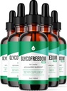 (5 Pack) GlycoFreedom Drops, GlycoFreedom, GlycoFreedom Liquid Drop, Advanced Formel GlycoFreedom, 5 flasker til 5 måneder