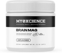 MYOXCIENCE Brain Mag 124; Magnesium L- Threonat Magtein & Magnesium Glycinat Powder (Unflavored) (60 Servere)