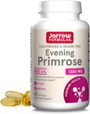 Jarrow Formulas Cold Pressed og Hexane Gratis Aften Primrose, Kosttilskud, Feminin Sundhed, Støtte til hud og immunforsvar, 60 Softgels, Op til en 60 dages forsyning