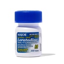 Større Allergi Loratadine 10 mg tabletter - Ikke- Drowsy Allergi Medicin til voksne og børn i alderen 6 + - fremmer 24 - timers Allergi Relief - Daglige Allergi tabletter - Antihistamin - 300 Tabletter