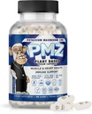 Kalium Magnesium Zink - Let at synke - Magnesium Kalium Aspartat Support Vaskulære, Heart, Muskel & Nerve Sundhed, 90 Veganske kapsler - Tri- Mineral Fusion Formel - af kedet ernæring