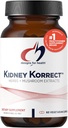 Designs for Health Kidney Korrect - Herbs + Mushrooms for Kidney Support - Vegan, Non-GMO Supplement (60 Capsules)