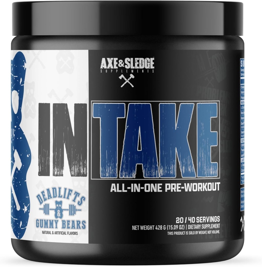 Axe & Sledge Indtag All- in- One Pre- workout