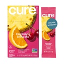 Cure Hydration Plant-Based Electrolyte Drink Mix | No Added Sugar | Dehydration Relief | Coconut Water Powder | FSA-HSA Eligible | Non-GMO, Vegan | 8 Packets – Tropical Punch