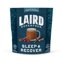 Laird Superfood Sleep & Recover, Bedtime Poweded Drink Mix Calming supplement til støtte afslapning og søvn med Tart Cherry og Kamille, 0,3 Oz Packet, pakke med 10