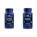 Life Extension N- Acetyl- L- Cystein (NAC), Immunation, Respiratory & DHEA 25 mg - Supplement for Hormone Balance, Immunstøtte, Seksuel Sundhed, Knogler & Kardiovaskulære Sundhed