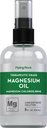 Piping Rock Pure Magnesium Oil Spray 124; 8 Fl Oz ttesmå 124; Magnesium Chloride Brin ttesmå 124; Flydende koncentreret opløsning; Therapeutic Grade 124; Non- GMO, Gluten Free