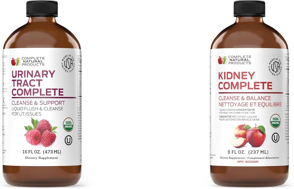 Komplet Natural Urinary Tract Complete 8oz & Nytney Complete 8oz Bundle