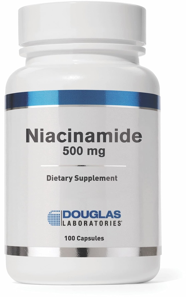 Douglas Laboratories Niacinamid Mex124; Vitamin B3 til støtte Cardiovaskulær Health Mex124; 100 kapsler