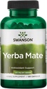 Swanson Yerba Mate (4: 1) Energy Vitality Support 125 Milligram 120 Kapsler