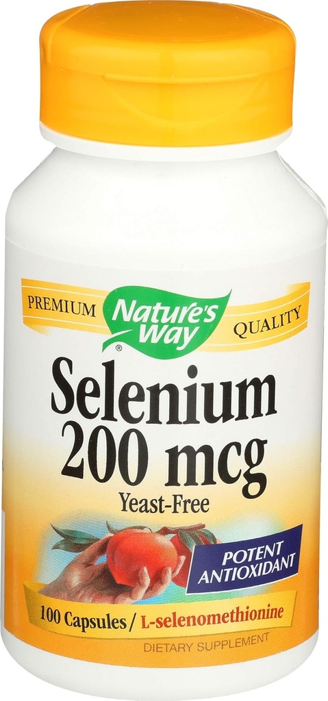 Nature's Way, Selenium 200mcg, 100 Capsules3