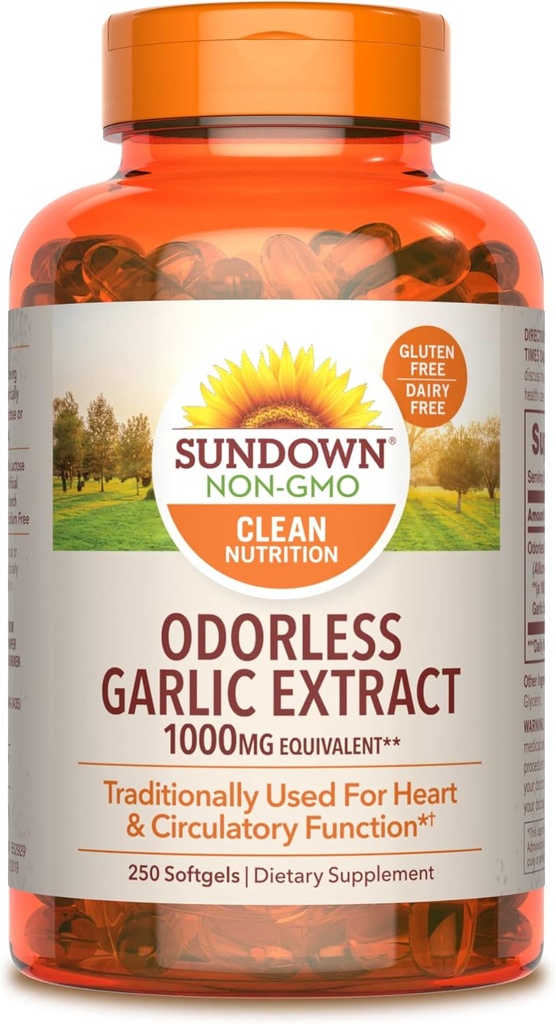 Solnedgang hvidløg supplement, 250 bløddele