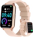 Smart Watch Fitness Tracker Make / Svarkald til kvinder Mænd med hjertefrekvens blod ilt søvn skærm Sports Modes Step Calorie Counter IP68 Vandtæt til Android telefoner og iPhone