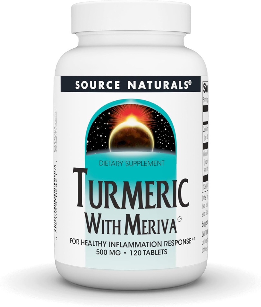 Kilde Naturals Gurkemeje med Meriva, 500mg - 120 tabletter