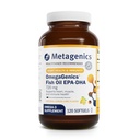 Metagenics OmegaGenics Fish Oil EPA- DHA 720 mg - Omega-3 Fish Oil Supplement - High Potency - for Heart Health, Muskuloskeletale Sundhed & Immunsystem Health * - med DHA & EPA - 120 Softgels