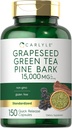 Carlyle Grapefrugter, grøn te, Pine Bark • 124; 15,000mg • 124; 150 Kapsler • 124; Non- GMO og Gluten Free Supplement
