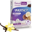 Lactase Enzyme 30 Tablets Vanilla - 9.000 FCC - Sensilatte – Quick Dissolution – Helps with Digestive Comfort – Prati Donaduzzi