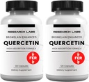 Research Labs Quercetin High Absorption Formel w / bromelain