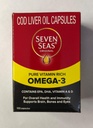 Seven Seas Cod lever fiskeolie 100 Kapsler